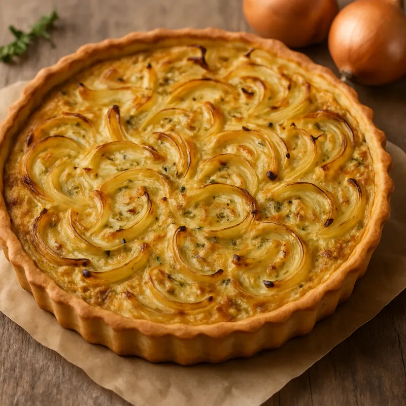 Kremydopita (Zwiebelkuchen)