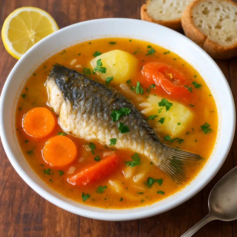 Kretische Fischsuppe