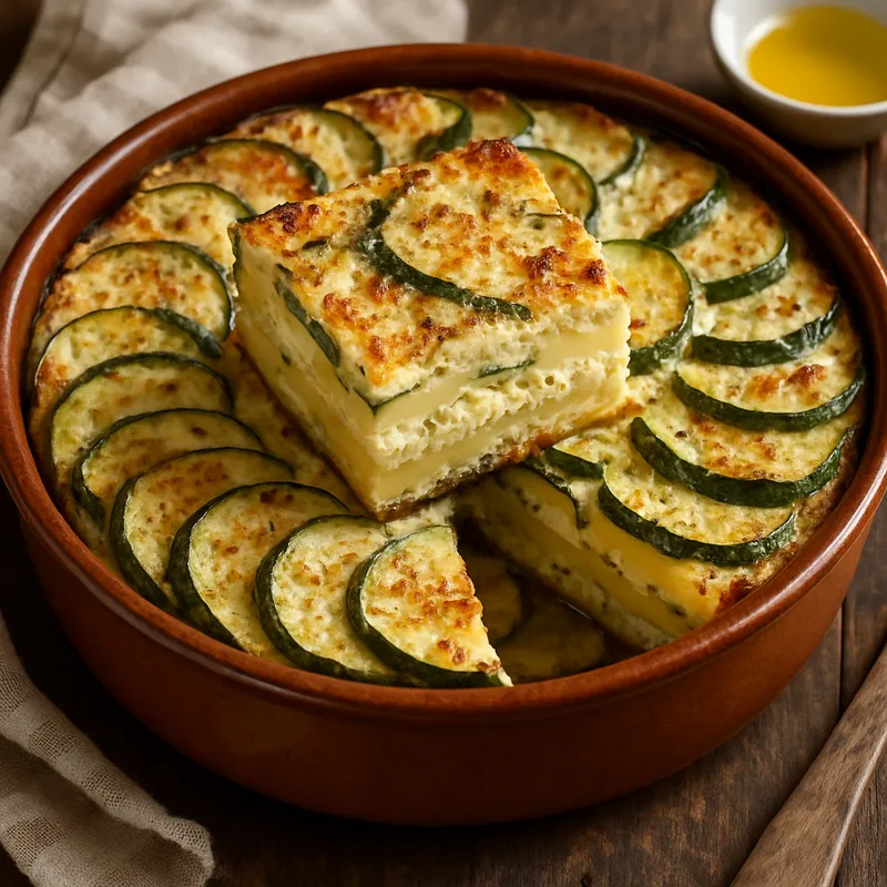 Kretisches Boureki (Zucchini-Kartoffel-Kuchen)