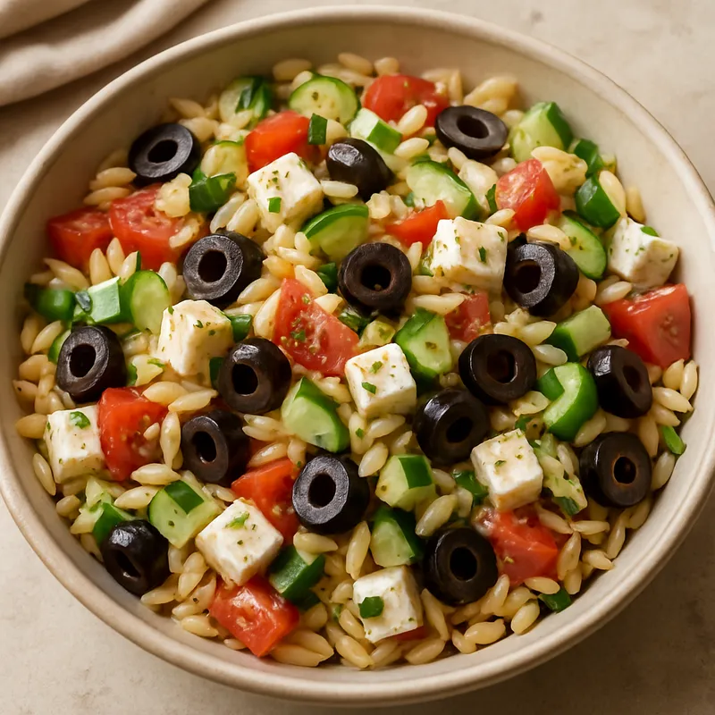 Kritharaki-Salat (Orzo-Salat)