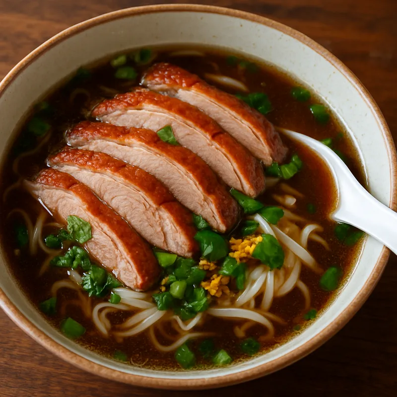 Kuay Teow Ped (Enten-Nudelsuppe)
