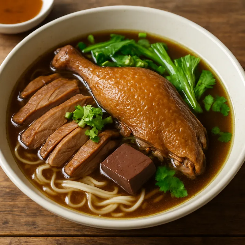 Kuay Teow Ped Toon (Klassische geschmorte Enten-Nudelsuppe)