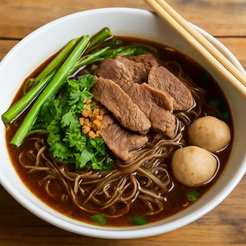 Kuay Teow Reua Ayutthaya (Bootnudeln aus Ayutthaya)