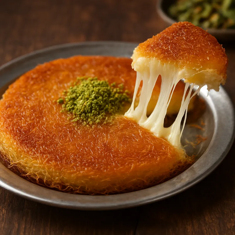 Künefe (Cheese-filled Shredded Pastry Hatay)