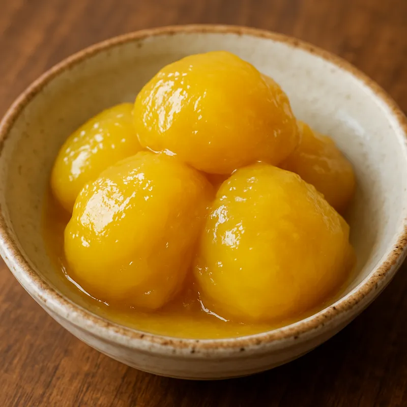 Kuri Kinton (Kandierte Kastanienpaste)
