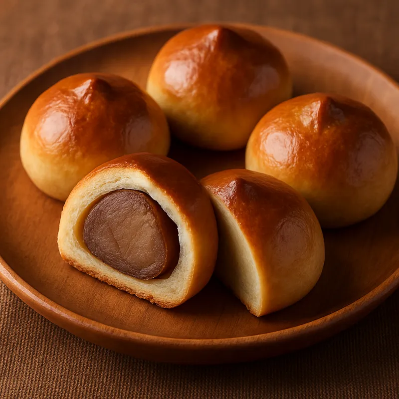 Kurimanju (Kastanienbrötchen)