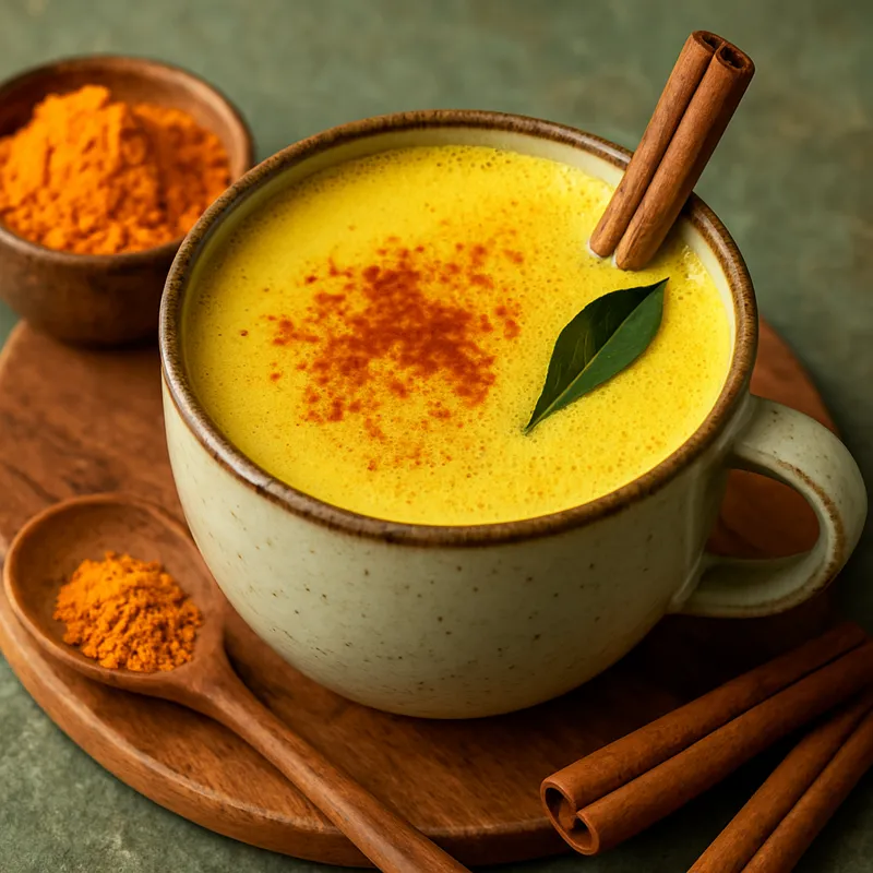 Kurkuma Latte Thai-Style