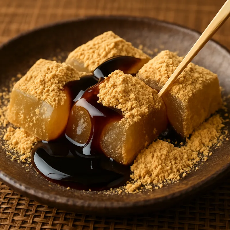 Kuromitsu Kinako Warabimochi