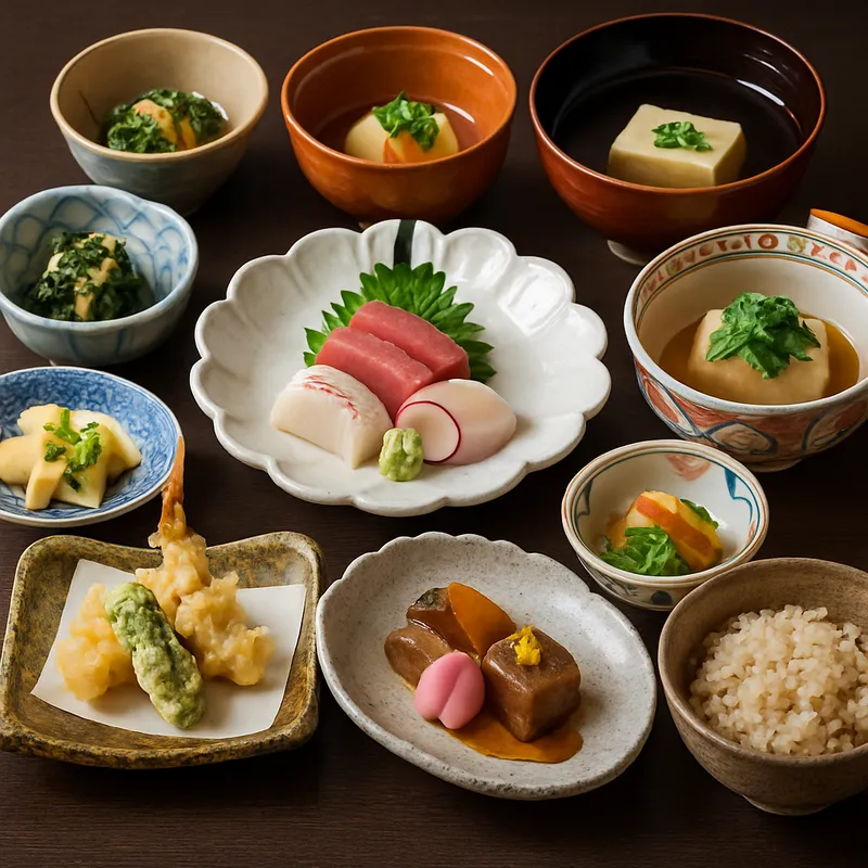 Kyoto Kaiseki Ryori (Traditionelles Kyotoer Mehrgängemenü)