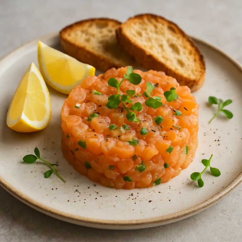 Lachs-Tatar