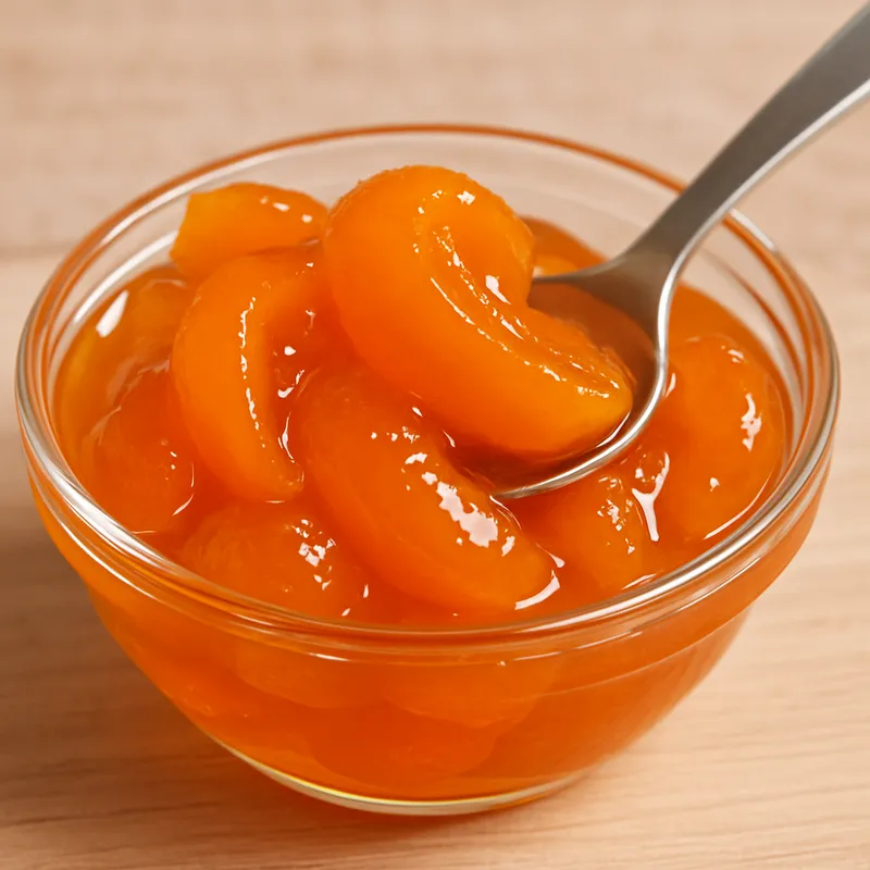 Lakonische Orangen-Löffelkonfitüre