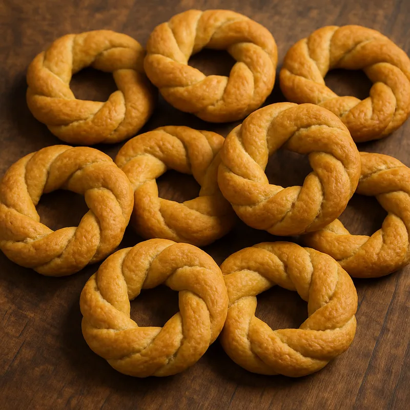Ladokouloura (Olivenöl-Kekse)