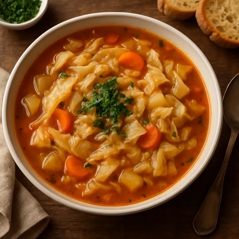 Lahana Çorbası (Kohlsuppe)