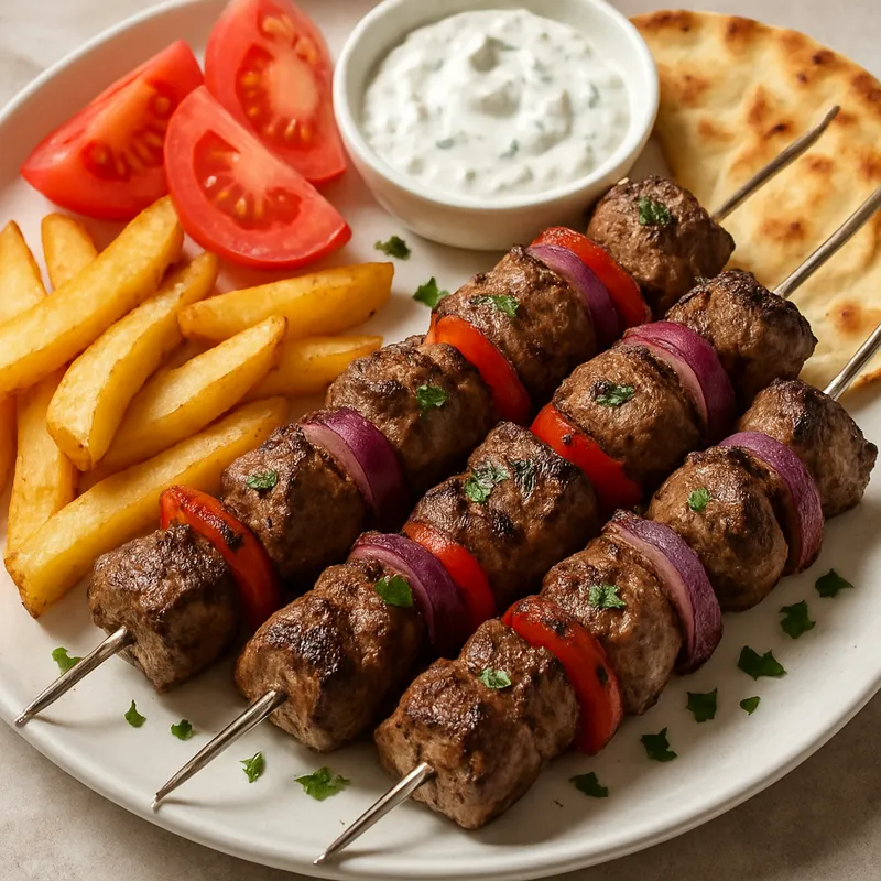 Lamm-Souvlaki
