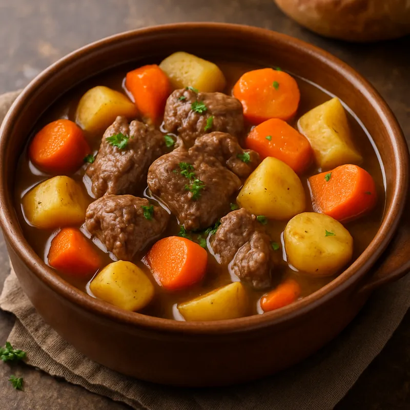 Lammgulasch mit Wurzelgemüse