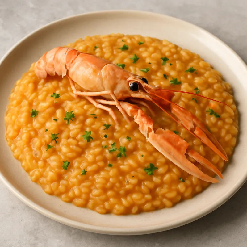 Kaisergranaten-Risotto