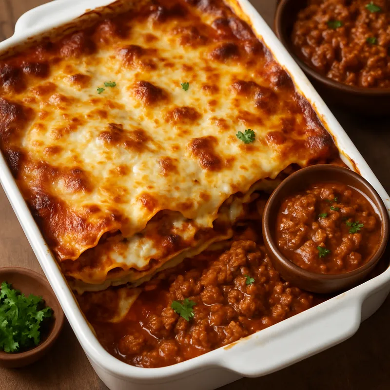 Lasagne-Fleischsauce