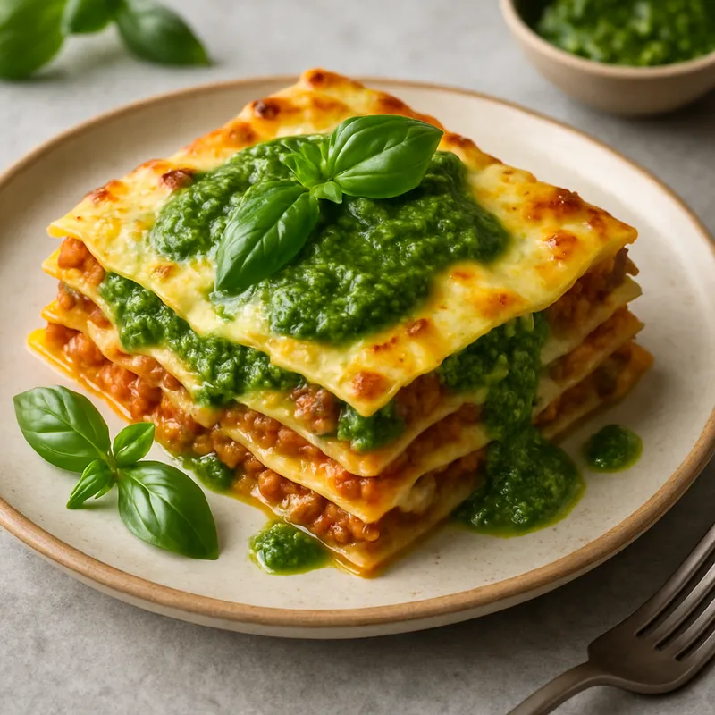 Lasagne mit Pesto