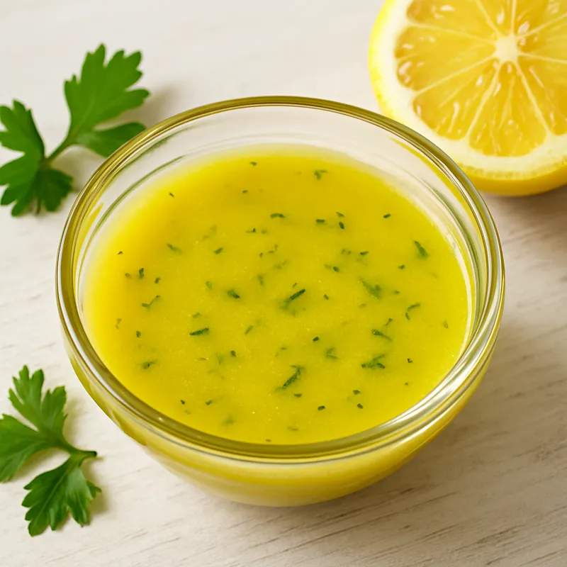 Latholemono (Olivenöl-Zitronen-Sauce)