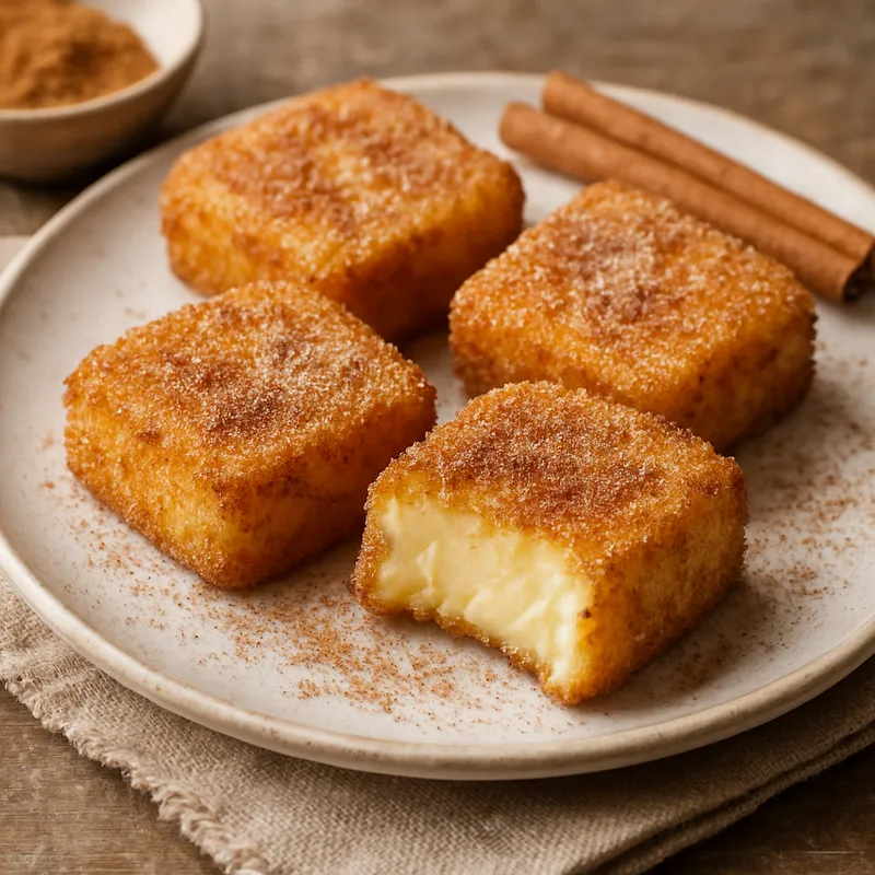 Leche Frita (Gebratene Milchcreme)