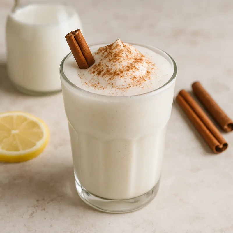 Leche Merengada (Spanisches Baiser-Milchgetränk)