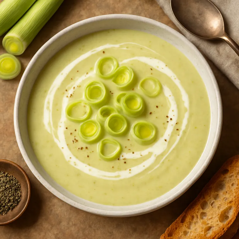 Lauch-Cremesuppe