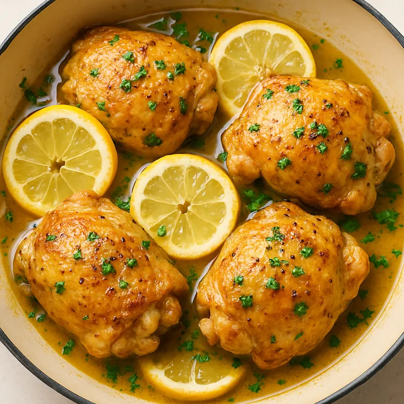 Zitronenhähnchen (Kotopoulo Lemonato)