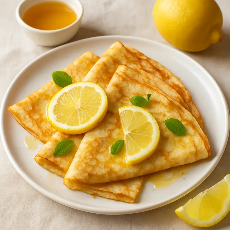Zitronen-Crêpes
