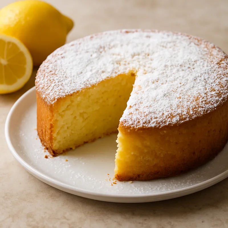 Zitronen-Ricotta-Kuchen