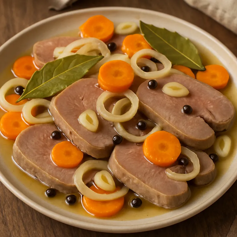 Lengua en Escabeche (Eingelegte Rinderzunge)