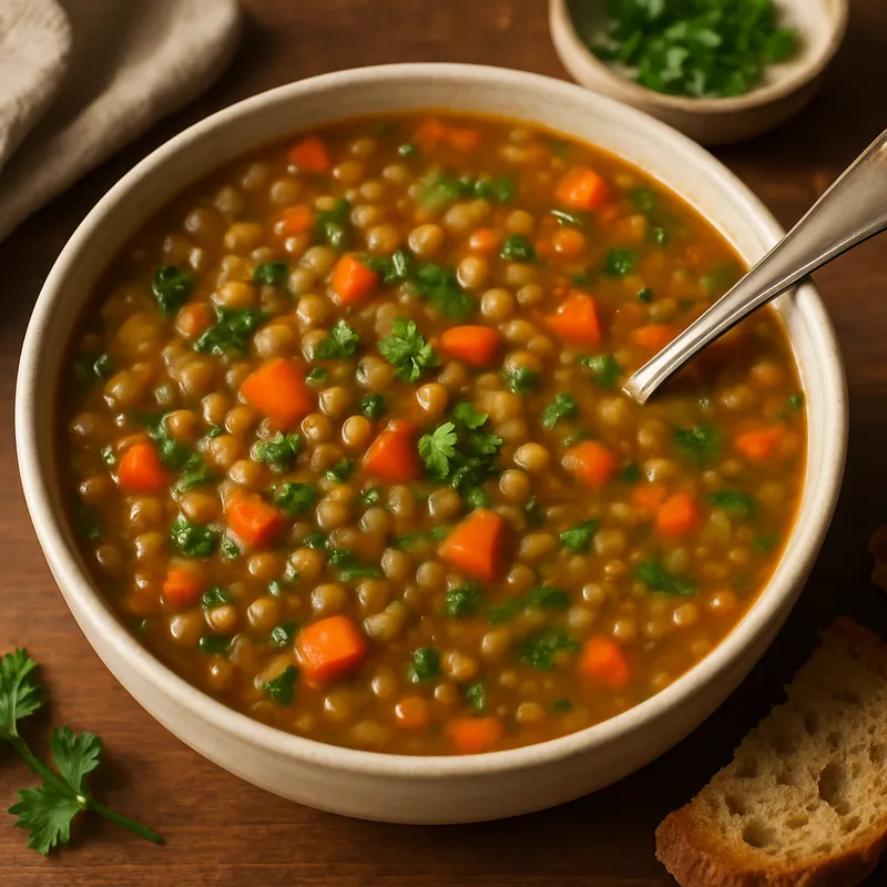 Linsensuppe