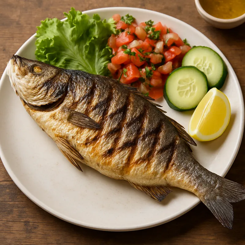 Levrek Izgara (Gegrillter Wolfsbarsch)