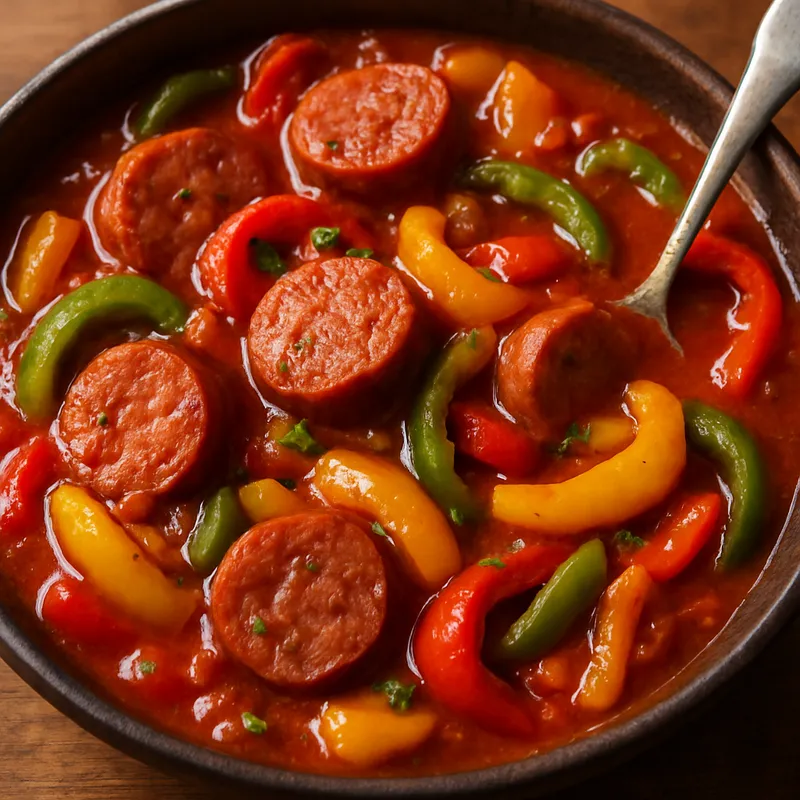 Linguiça-Paprika-Eintopf
