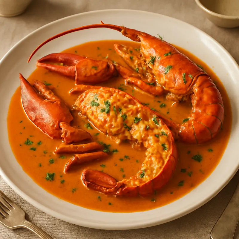 Hummer Armoricaine (Hummer in Armorikanischer Sauce)