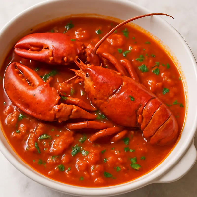 Hummer in Tomatensauce