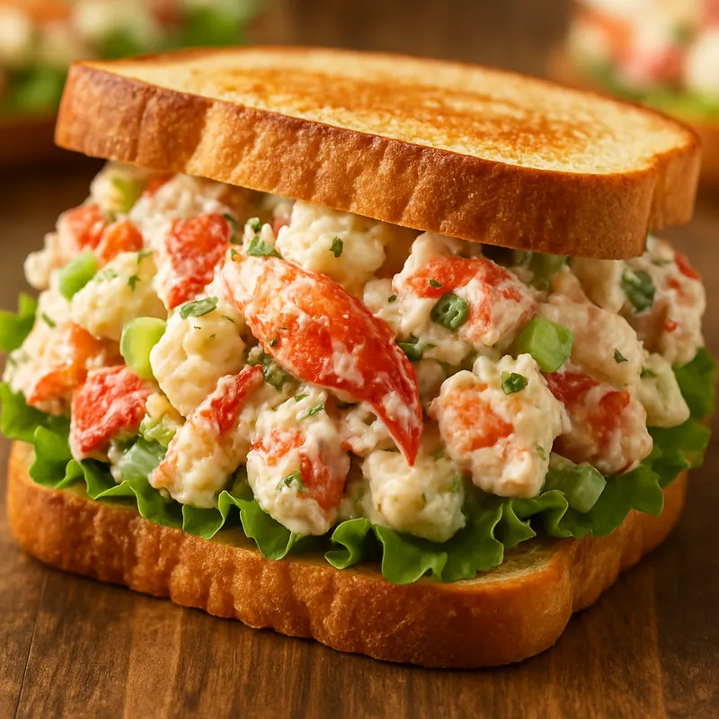 Hummersalat-Sandwich