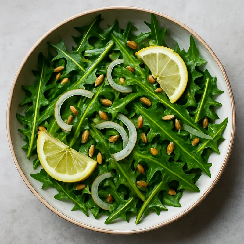 Löwenzahnsalat
