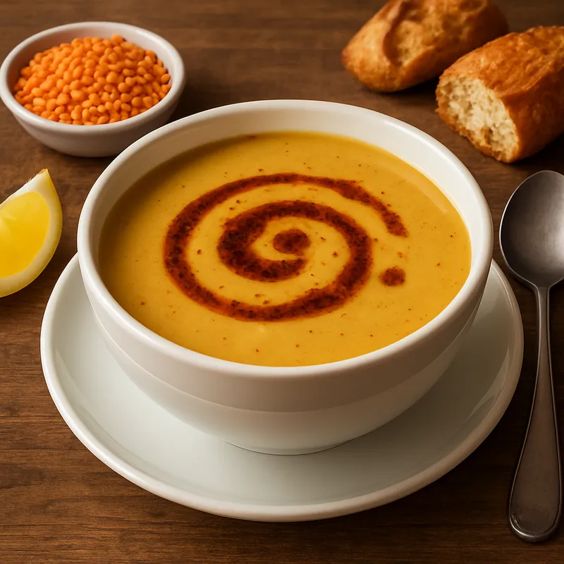 Mercimek nach Lokanta-Art (Türkische Restaurantlinsensuppe)
