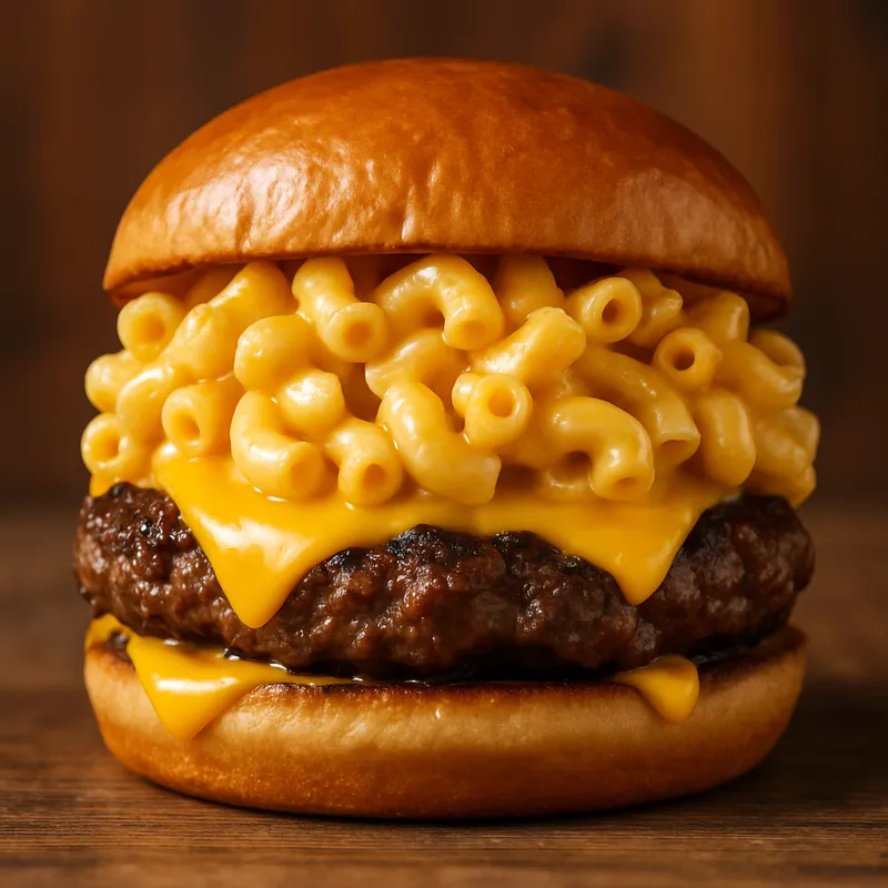 Mac and Cheese Burger