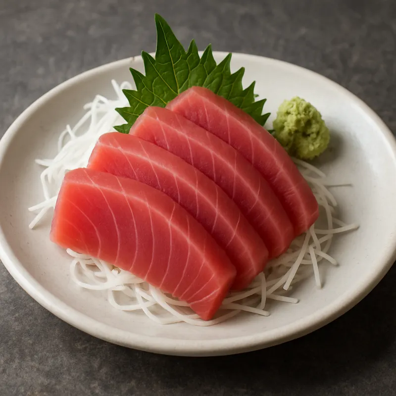 Maguro Sashimi (Thunfisch-Sashimi)