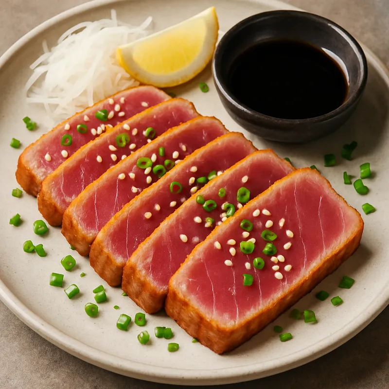 Maguro Tataki (Angebratener Thunfisch)
