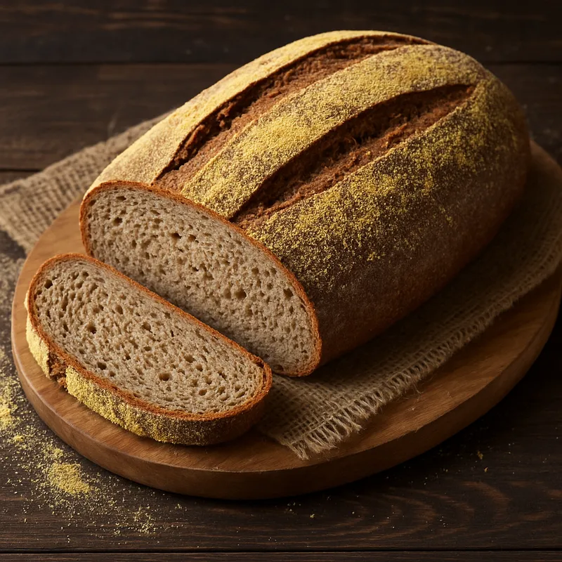 Mais-Roggen-Mischbrot