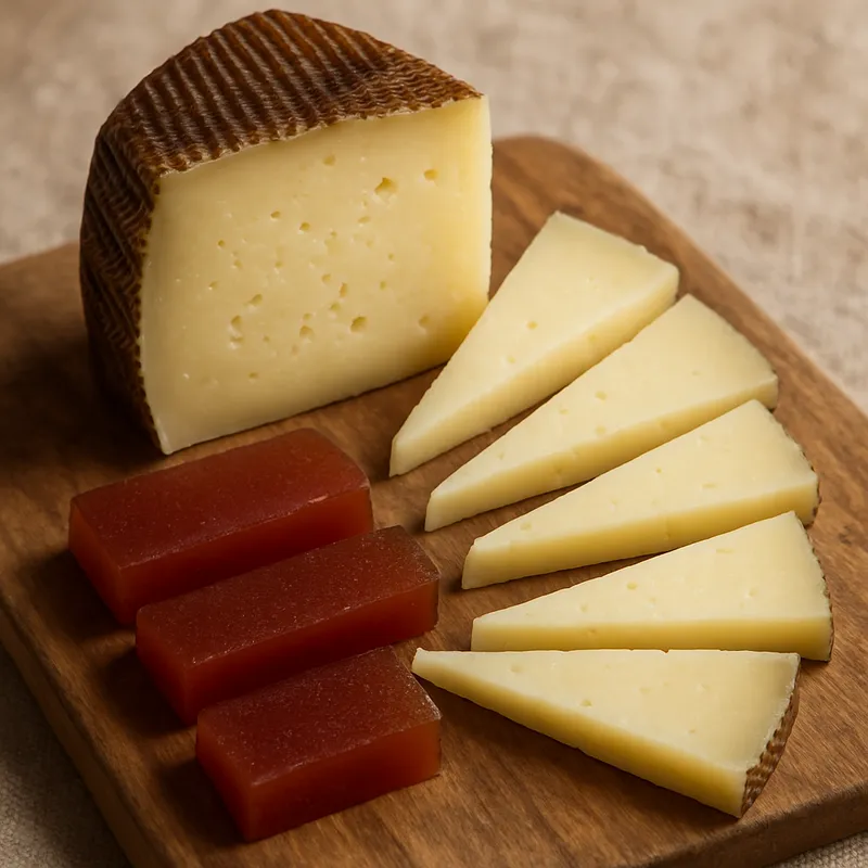 Manchego-Käse mit Quittenpaste