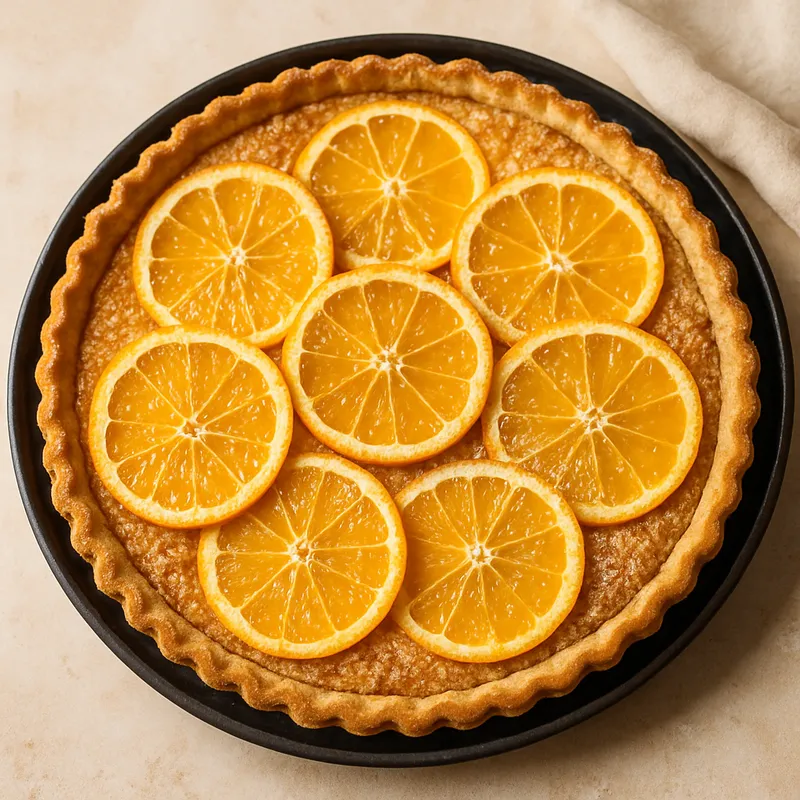 Mandel-Orangen-Tarte