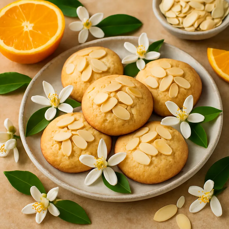 Mandel-Orangenblüten-Kekse