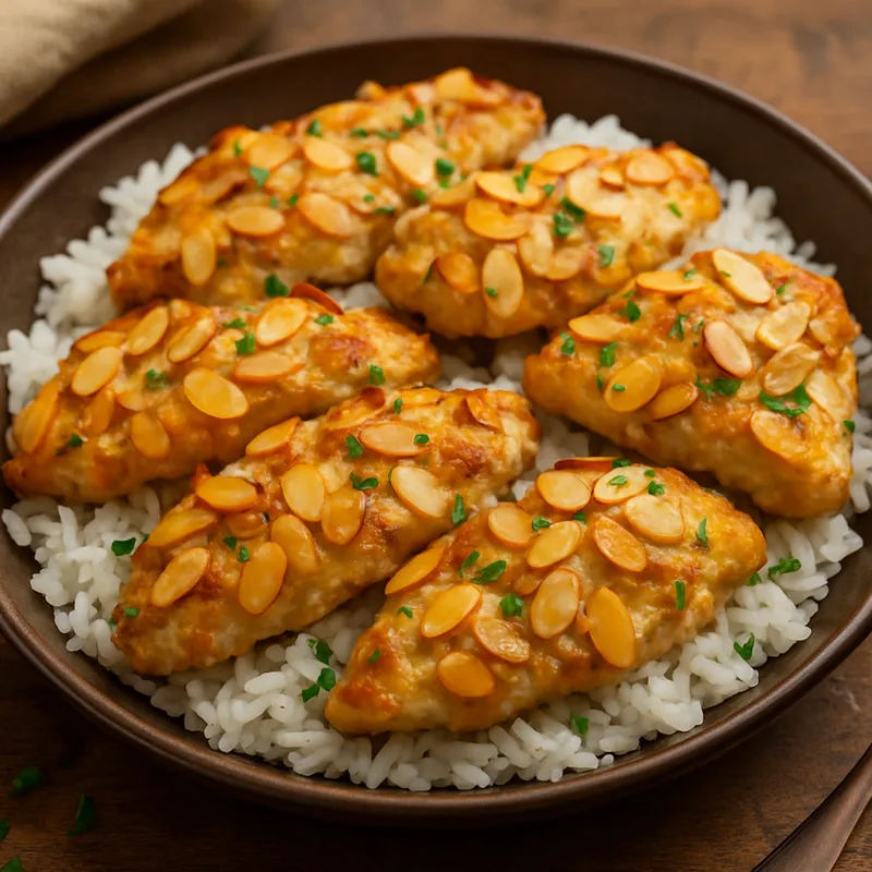 Mandelhähnchen