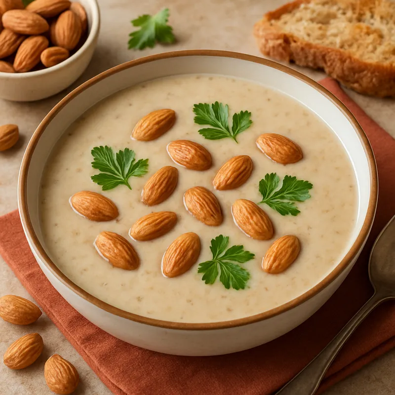 Mandelsuppe nach Algarve-Art