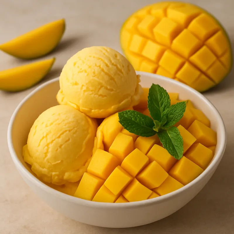Mango-Eis (I-tim Mamuang)