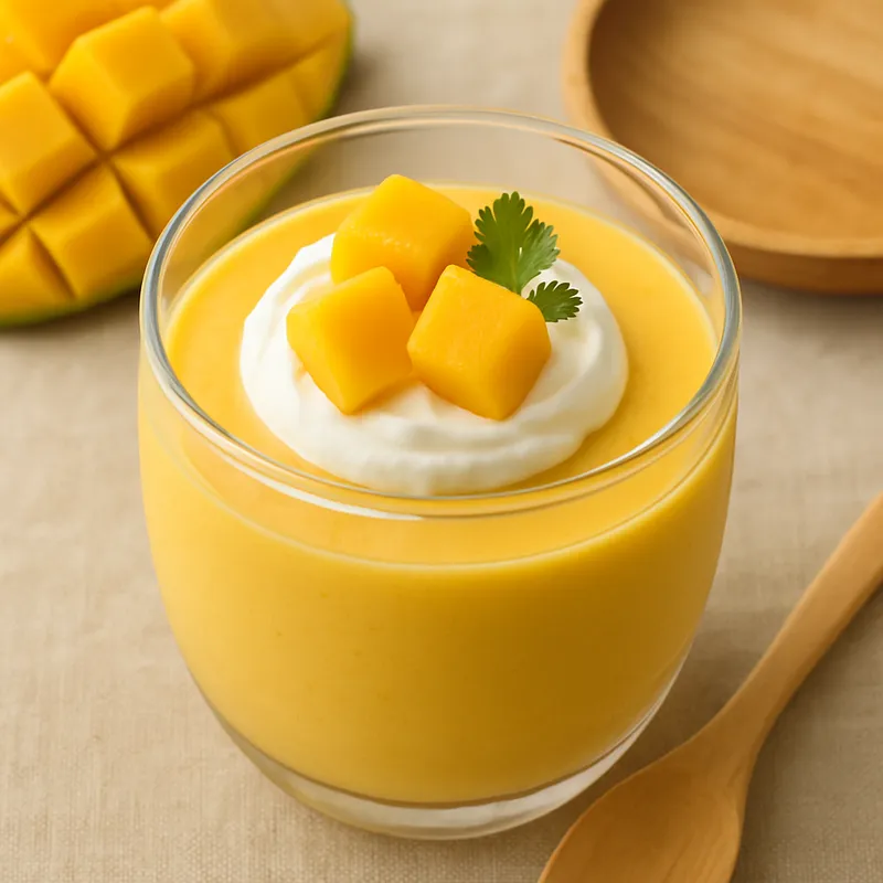 Mango-Mousse nach Thai-Art