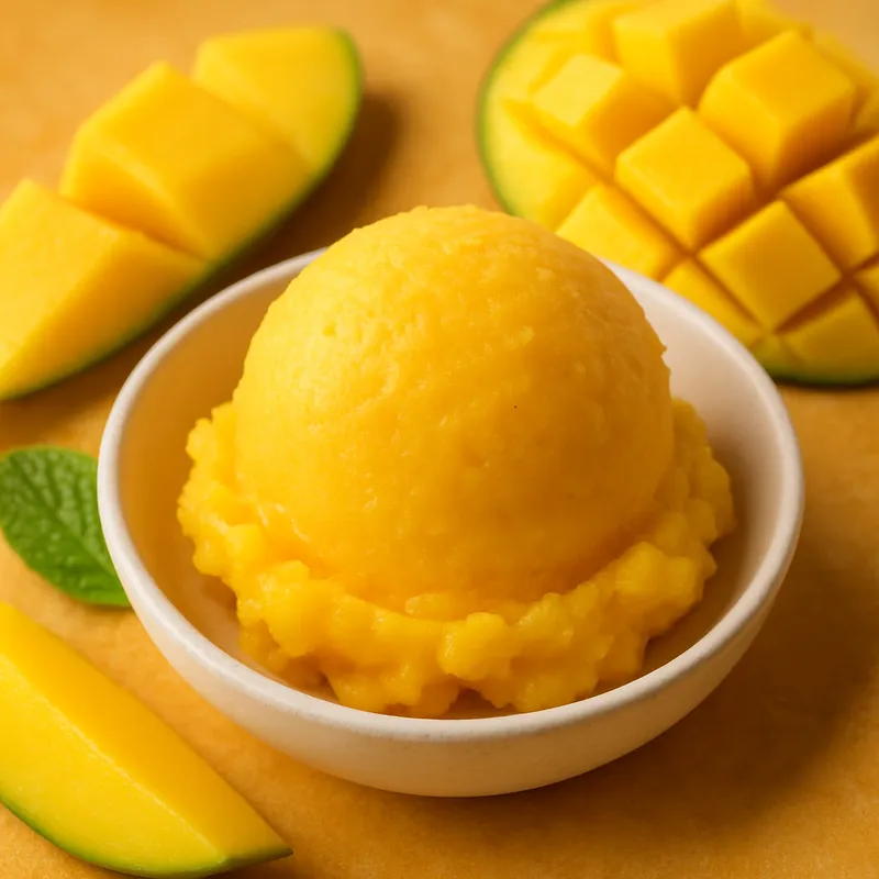 Mango-Sorbet